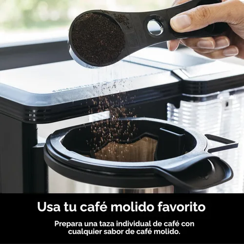Miniatura 3 de Ninja Cafetera especial Incluye jarra de 10 tazas, espumador plegable, filtro permanente y depósito extraíble, apto para lavavajillas 6 estilos