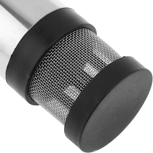Miniatura 6 de Bomba sumergible eléctrica de diesel, 12V 3.8cm plateada portátil de aleación de aluminio bomba eléctrica sumergible para coche, bomba de barril