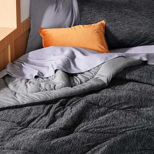 Miniatura 405 de Bedsure Juego de edredón Twin/Twin XL, ropa de cama suave beige para todas las estaciones, juego de cama teñido catiónico, 2 piezas, 1 edredón