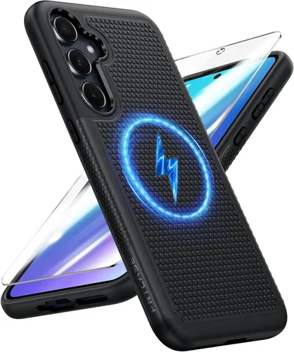 Miniatura 98 de FNTCASE Funda para teléfono Galaxy A14-5G: protección contra caídas de grado militar Samsung A14 5G, probada contra caídas de 14 pies, protector
