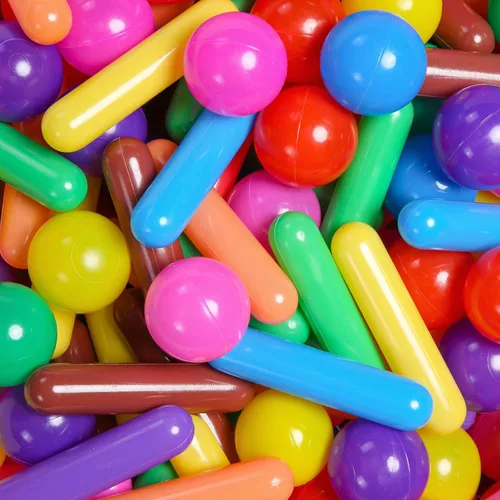 Miniatura 20 de Bolas para piscina de bolas STARBOLO para niños - Paquete de 150, 200, 500 bolas de piscina de bolas coloridas a prueba de aplastamiento de plástico
