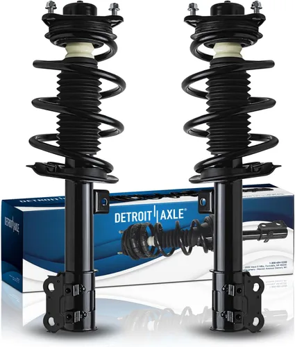 Detroit Axle - 2 puntales delanteros para Hyundai Sonata 2011, puntales y montaje de muelles helicoidales de instalación rápida puntales listos