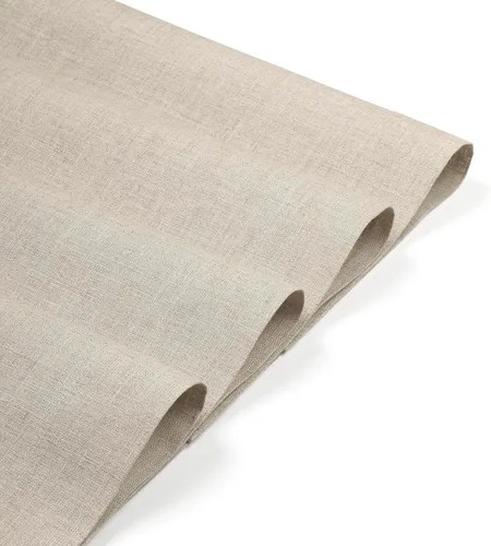 Miniatura 3 de Classic Linen™ by D'Moksha - Juego de 4 manteles individuales naturales, 14 x 19 pulgadas, lino 100% puro, lavables a máquina, verano