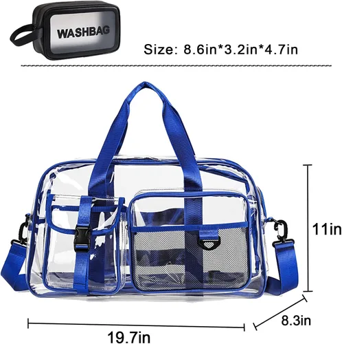 Miniatura 365 de Pequeña bolsa de gimnasio para mujer, bolsa de viaje con compartimento para zapatos