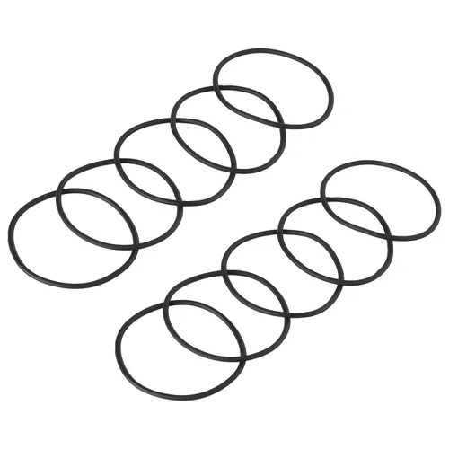 Miniatura 2 de 30 pulseras de gelatina negra de los años 80, bandas de silicona para el cabello para adultos, mujeres, niños, niñas