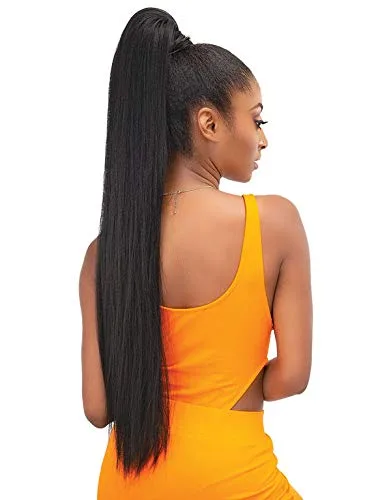 Miniatura 3 de Janet Collection Essentials Cola de caballo recta Snatch & Wrap 24 (1)