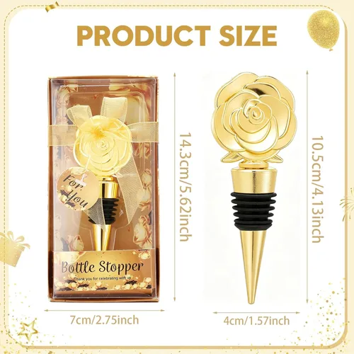 Miniatura 3 de 15 tapones para botellas de vino de piña para botellas de vino, recuerdos de fiesta en la playa, baby shower y recuerdos de boda para invitados