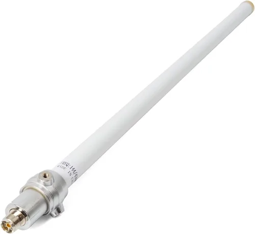 Miniatura 5 de FB17UV Dual Band 2M/70CM Fibra de vidrio 4.5/7.2dBi 66 pulgadas UHF Hembra (SO239) Base Antena de techo al aire libre con soporte para Kenwood Yaesu