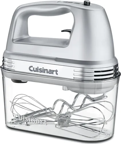 Cuisinart Power Advantage PLUS Mezclador de mano de 9 velocidades, motor de 220W - Batidora eléctrica de mano con 9 ajustes de velocidad, batidor XL
