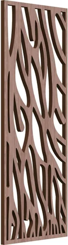 Miniatura 106 de 9 3/8"W x 24 3/8"H x 1/4"T Bristol Decorativos Paneles de Pared de Madera Calado, Cereza