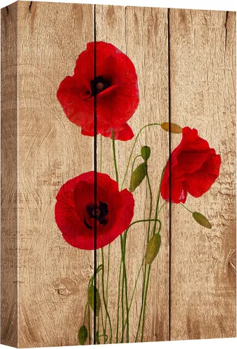 Miniatura 24 de Wall26 - Arte de pared estampado en lienzo con decoración occidental sobre panel de madera, naturaleza salvaje con sol y cielo brillantes, arte