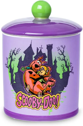 Miniatura 28 de Silver Buffalo Disney Alicia en el País de las Maravillas Flores y Setas Tarro de Vidrio para Galletas, Snacks y Dulces con Tapa (Pequeño)