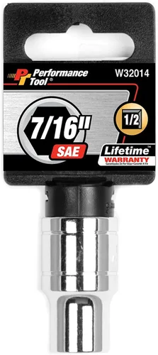 Miniatura 24 de Performance Tool W32028 1/2 Drive 6-Point Socket, 7/8