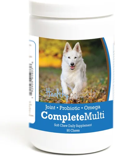 Miniatura 71 de Healthy Breeds Pug todo en uno multivitamínico suave masticable 60