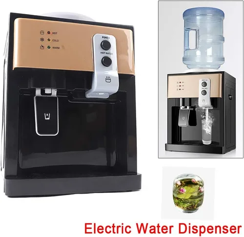 Miniatura 2 de Dispensador eléctrico de escritorio de 110 V para enfriadores de agua fría y caliente, dispensador de enfriadores de agua para encimera de carga