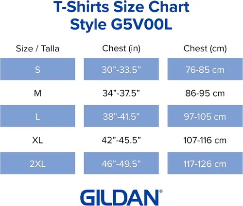 Miniatura 5 de Gildan - Camiseta para mujer con cuello en V de algodón pesado, paquete con 2