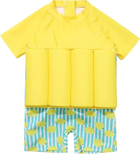 Miniatura 14 de Traje de baño de una pieza para niñas y niños, hawaiano, playa, deporte, verano, traje de baño Azul claro - pterosaurio