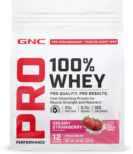 Miniatura 28 de GNC Pro Performance 100% proteína de suero en polvo Apoya el metabolismo saludable y la recuperación muscular magra Chocolate Supreme 12