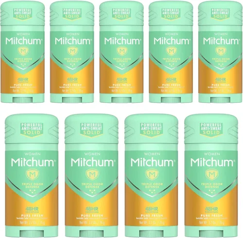 Miniatura 16 de Mitchum Women Stick - Desodorante antitranspirante sólido, polvo fresco, 2.7 onzas (paquete de 1)