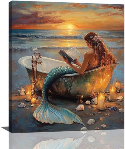 Miniatura 54 de Arte de pared con los 10 mandamientos, lienzo de los diez mandamientos, decoración de pared, pintura enmarcada inspiradora cristiana, obra de arte