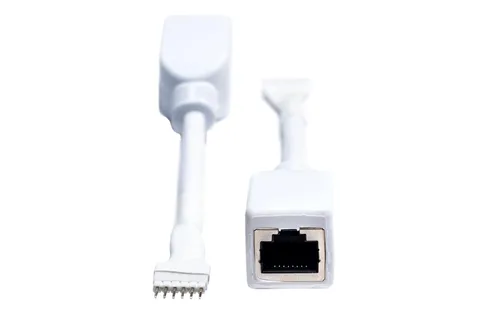 Miniatura 3 de Litcessory Adaptador de cable Ethernet RJ45 a 6 pines para tira de luz Philips Hue/WiZ