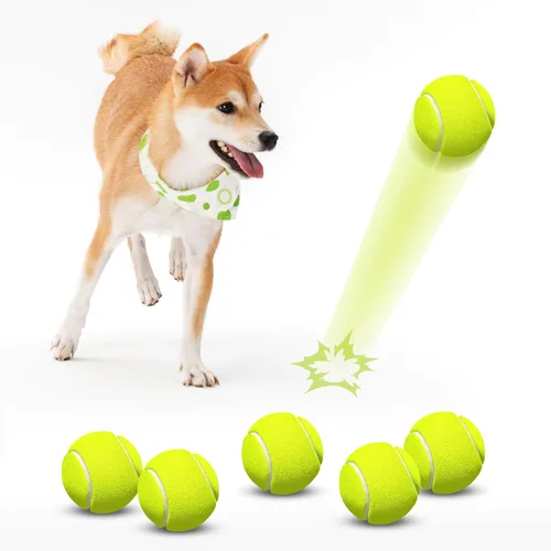 Miniatura 8 de HETOO Pelotas de Tenis Gigantes para Perros: Juguetes para Perros Grandes de 9.5 Pulgadas - Pelotas de Juguetes para Perros de Pastoreo al Aire