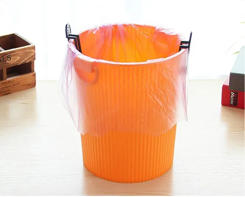 Miniatura 4 de RLECS 10 Uds. Práctica Bote De Basura Clip De Basura Cesta De Basura De Plástico PP Abrazadera De Bolsa De Basura 3.35x1.26 Pulgadas