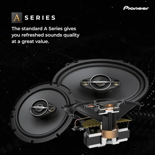 Miniatura 2 de PIONEER A-Series Standard TS-A1371F - Altavoces de 3 vías de 5.25 pulgadas (par) - 300 W máximo, sonido equilibrado + agudos suaves, graves
