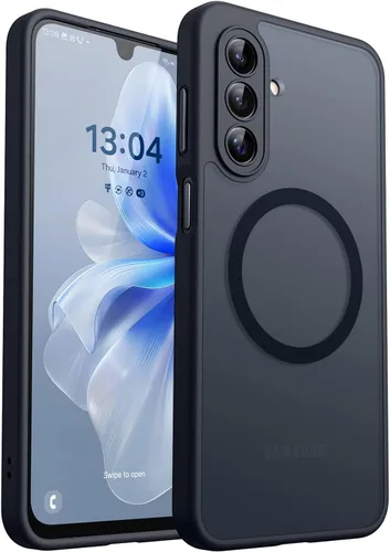 Miniatura 49 de CANSHN Funda diseñada para Samsung Galaxy A16-5G [protección completa de la cámara] [compatible con Magsafe] funda protectora trasera translúcida