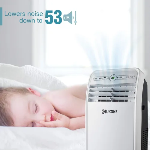 Miniatura 5 de Ukoke USPC02S Smart WiFi aire acondicionado portátil, compatible con Alexa & Mobile App Control, 10000BTU, 3 en 1 unidad de CA con refrigeración
