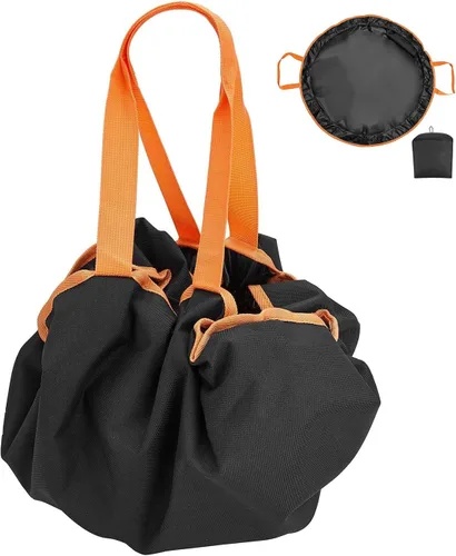Miniatura 2 de 2 in 1 Wetsuit Mat, Waterproof Beach Storage Bag, Surf Mat, for Men & Women Naranja