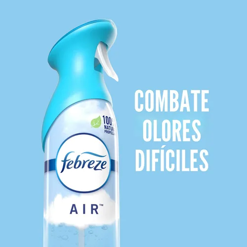 Miniatura 6 de Spray ambientador Febreze, aroma limpio y resistente, eliminador de olores para olores fuertes, 8.8 onzas (paquete de 3)