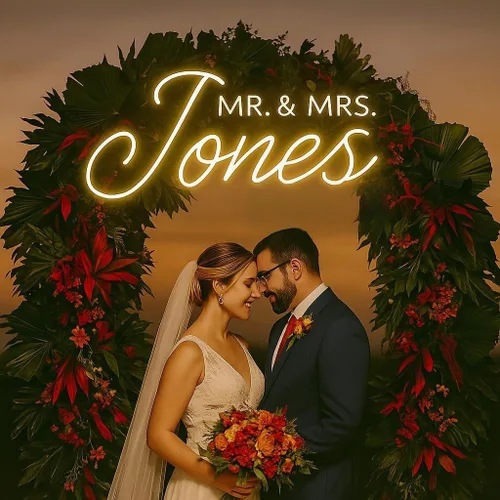 Miniatura 11 de Cartel de servicio de botella de boda de 20 pulgadas, accesorios de entrada de boda personalizados, letrero LED de marquesina para recepción