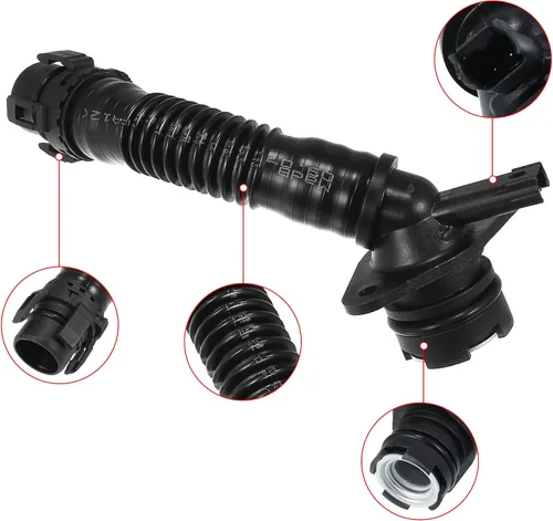 Miniatura 5 de X AUTOHAUX Manguera de ventilación del cárter del coche para BMW X3, X5, X6 (2011-2017), X1 (2013-2015), X4 (2015-2018)