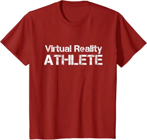 Miniatura 46 de Virtual Reality ATHLETE for VR Gamers Camiseta, Negro, S