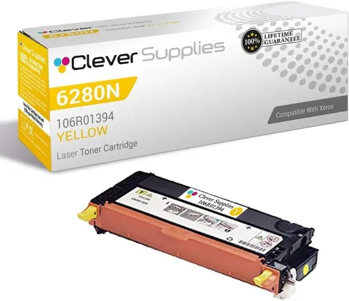 Miniatura 306 de CS compatible Xerox Phaser 6510/WorkCentre 6515 (106r03480) 2 cartuchos de tóner negro para Phaser 6510, WorkCentre 6515 2 negro