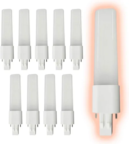Miniatura 9 de GoodBulb Bombillas LED Omni de repuesto de 9 vatios Comercial 7 W híbrido 2 pines GX23 base 3500K blanco neutro Alto rendimiento 700 lúmenes