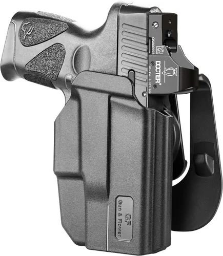 Funda de liberación de pulgar OWB: Glock 19 19X 23 32 44 45/Glock 17 22 31/S&W M&P 9 (40) M2.0 / SD9 VE SD40 VE/ 1911 5 pulgadas/Taurus G2C G3C,