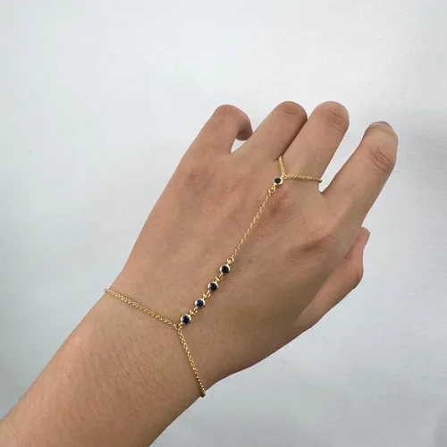Miniatura 118 de Pulsera de plata de ley 925 para mujer, pulsera de mano para mujer, pulseras esclavas de 7 a 9 pulgadas ajustable