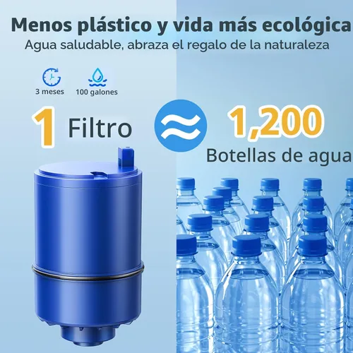 Miniatura 7 de Paquete de 6 filtros de agua de repuesto compatibles con todos los sistemas de filtración de grifo PUR®, PUR®PLUS, filtro de agua para grifo Pur®