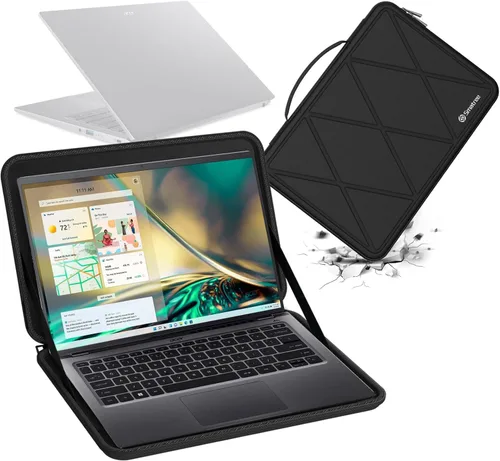 Miniatura 45 de Smatree Funda Protectora EVA Dura Compatible para Acer Aspire 5 A515/3 A315/1 A115 de 15.6 Pulgadas, para Acer Aspire Vero Green-AV15 Funda Serie X