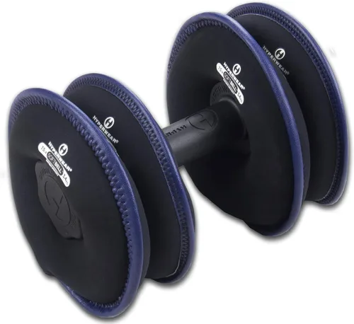 Miniatura 6 de Hyperwear SoftBell - Mancuernas ajustables individuales, placas de peso suaves para mano y 1 mango de fácil agarre para juego de mancuernas