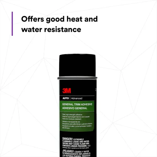 Miniatura 7 de 3M Adhesivo para Adornos Generales 08088, Alta Resistencia, Secado Transparente, Aerosol, 18.1 oz