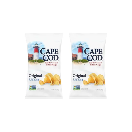 Miniatura 15 de Cape Cod Papas fritas, papas fritas cocidas en hervidor original, 8 onzas
