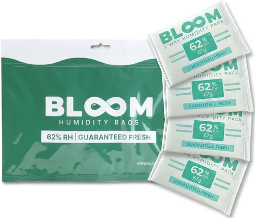 Miniatura 7 de Bloom - Paquetes de 62% de humedad por Herb Guard (paquete de 10) – 0.31 onzas garantizadas para mantener hasta 1 onza fresca durante meses