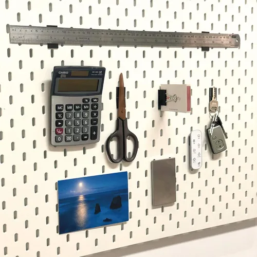 Miniatura 6 de Cinta magnética, rollo de cinta magnética de 15 pies (1/2 pulgadas de ancho x 15 pies de largo), con respaldo adhesivo fuerte 3M. Perfecto