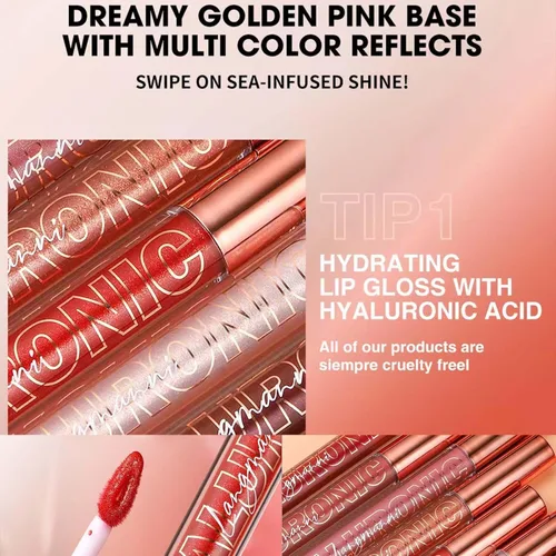 Miniatura 5 de Brillo de labios rojo rosa, brillo de labios, brillo de labios, brillo de labios, aceite de labios hidratante de alto brillo y brillo de labios 08#