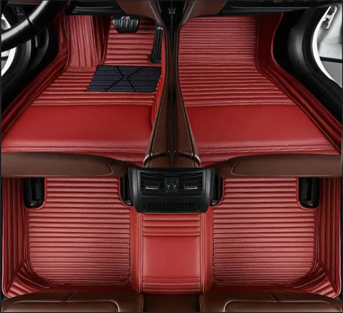 Miniatura 26 de OVINIX Alfombrillas personalizadas para el 99.9% de los sedán, SUV, deportes, todo tipo de clima, almohadillas de cuero, cobertura completa, forros