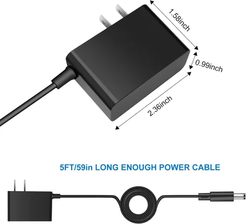 Miniatura 3 de Adaptador de fuente de alimentación UL DC 6V 2A Adaptador de alimentación 6Volt Cargador DC en 6V Cable de alimentación 100mA 300mA 400mA 500mA
