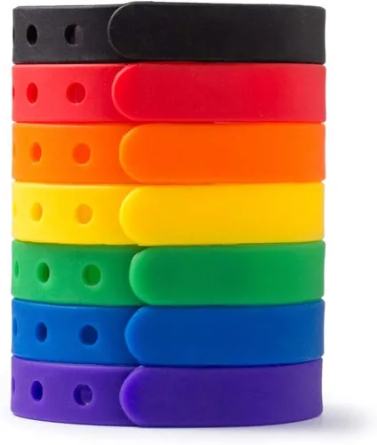 Miniatura 7 de Pulsera ajustable personalizada de silicona pulseras médicas deporte emergencia ID pulseras grabado libre impermeable ID alerta pulseras